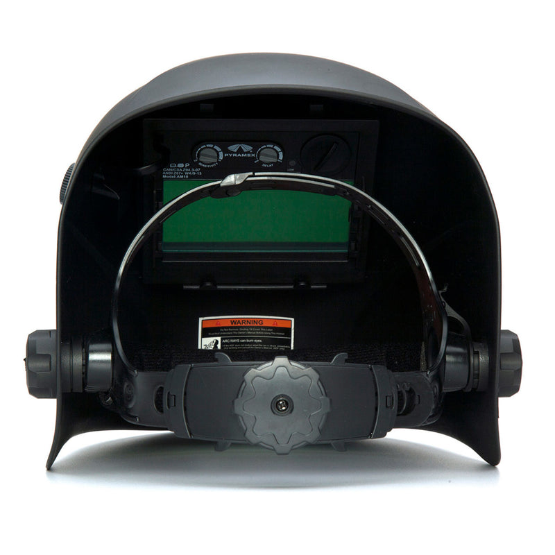 Pyramex Leadhead Auto Darkening Welding Helmet, WHAM1020MB