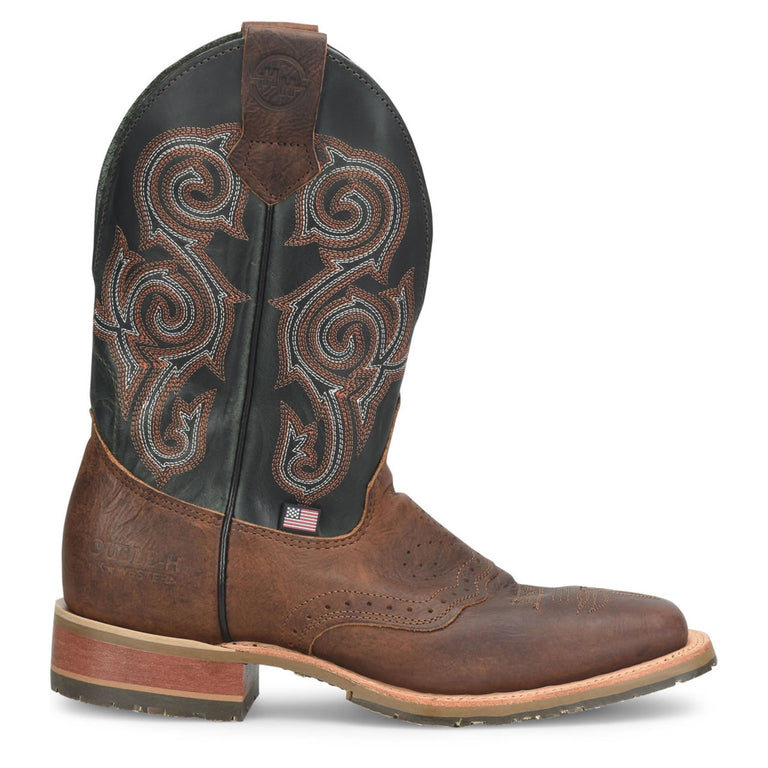 Double-H Men's 11" EH Haywood Boots, DH4661, Brown