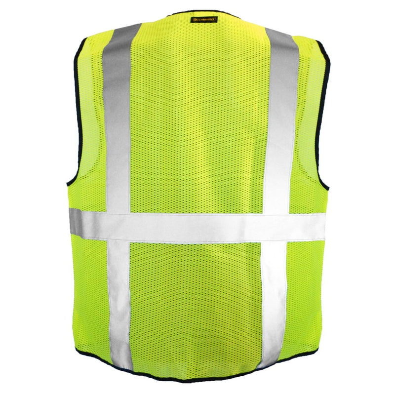 OccuNomix Type R Class 2 High-Vis Mesh Surveyors Safety Vest - LUX-SSGCS