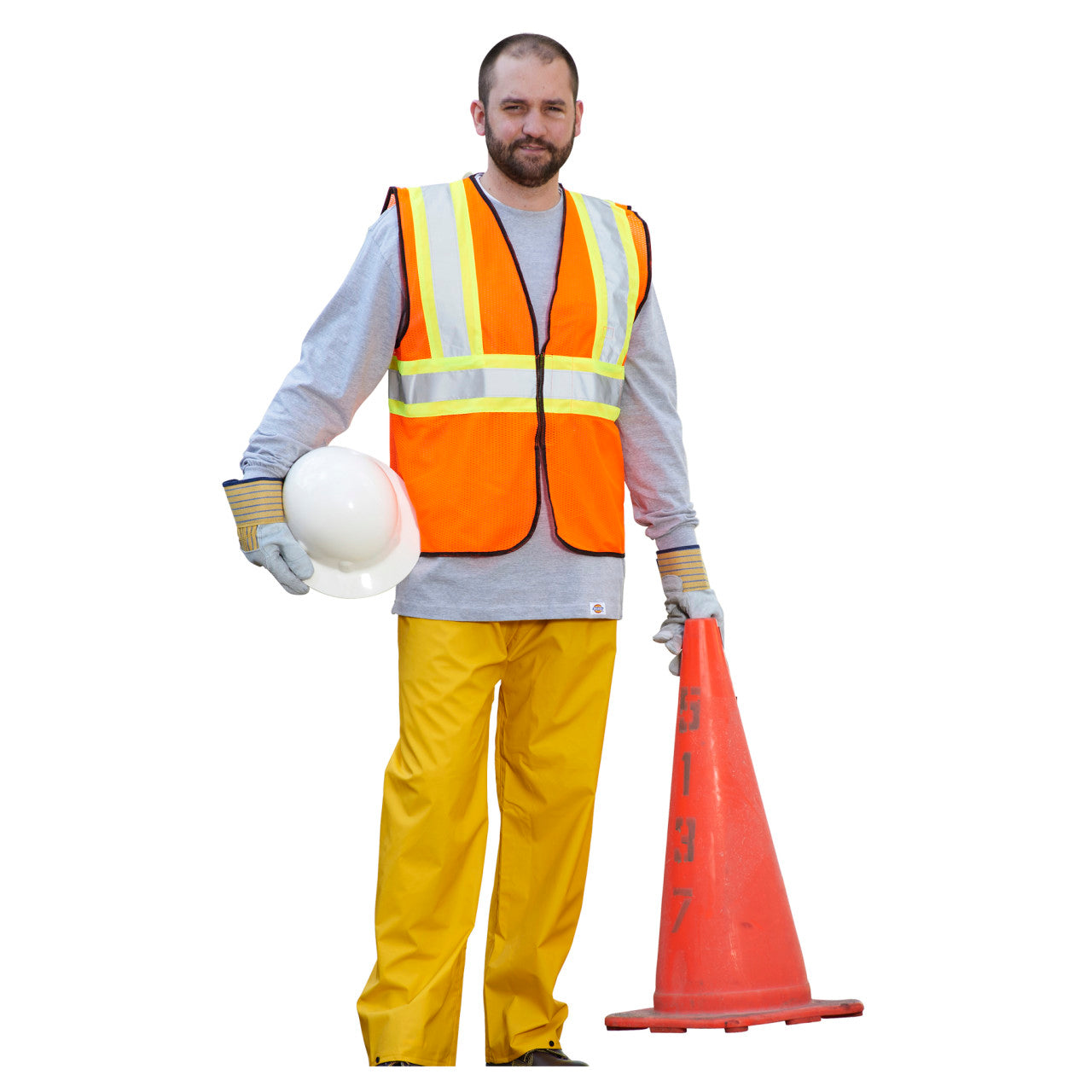 OccuNomix Type R Class 2 High-Vis Economy Two-Tone Mesh Safety Vest - ECO-GC2T