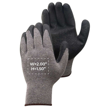 Custom Latex Coated Gloves, GL420, 144 Pairs
