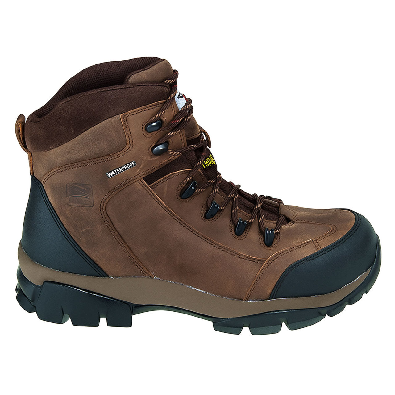 Avenger Men's Hiker Waterproof Insulated EH Composite Toe Boots, A7264, Brown