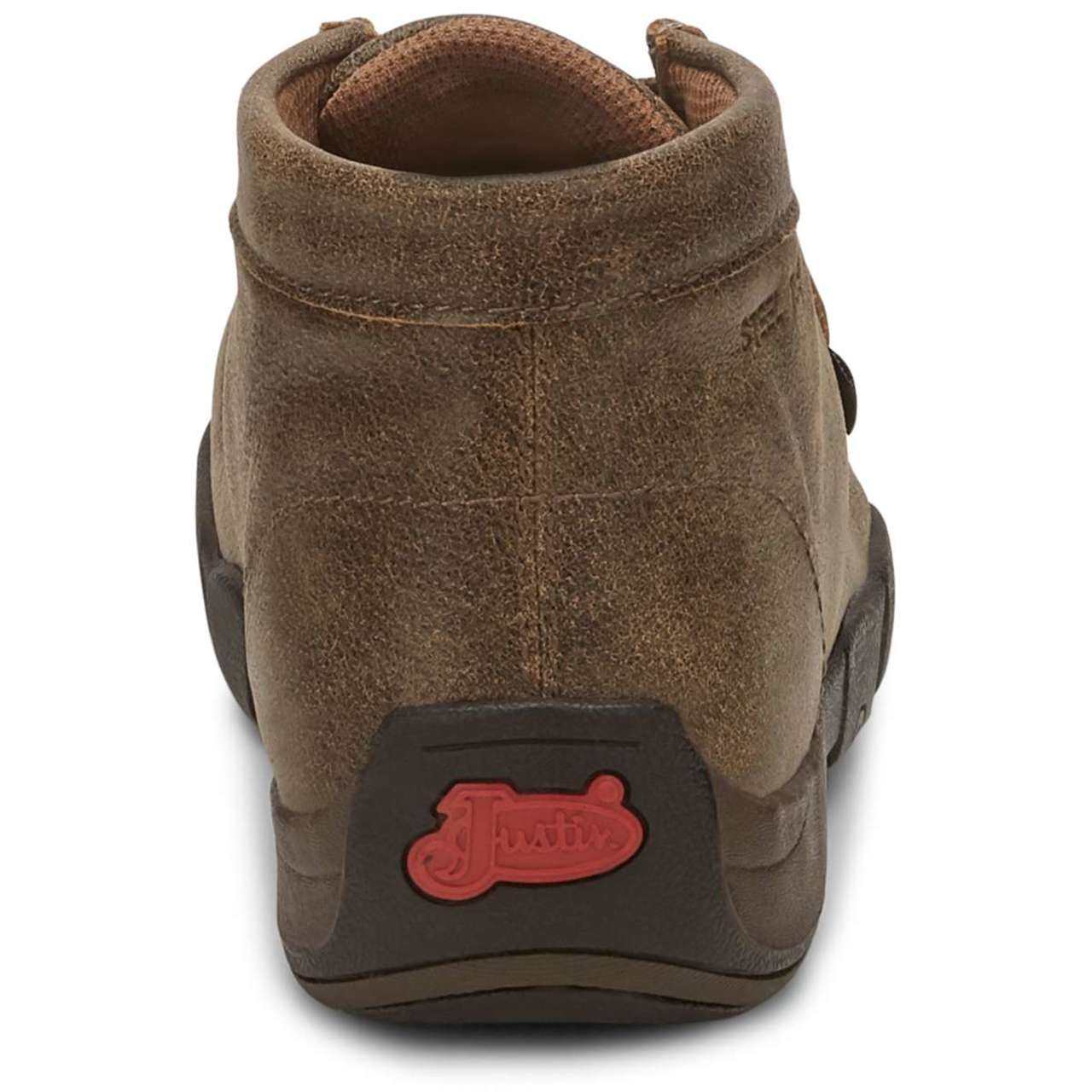 Justin Men's Cappie 4" EH Steel Toe Boots, 237, Tan