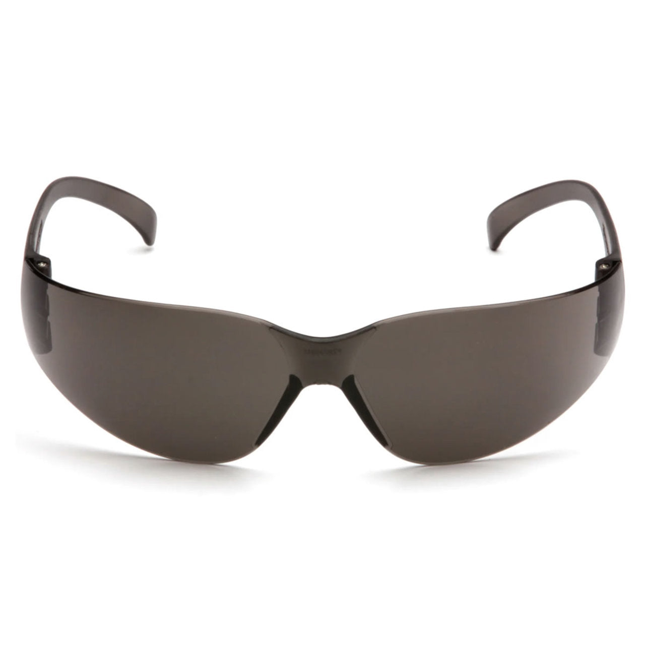 Rugged Blue Diablo Safety Glasses, Gray Lens, Gray Frame, 12 Pack