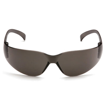 Rugged Blue Diablo Safety Glasses, Gray Lens, 12 Pack