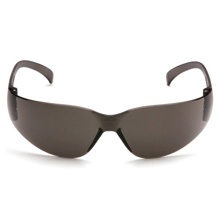 Rugged Blue Mini Diablo Safety Glasses, Gray Lens, 12 Pack