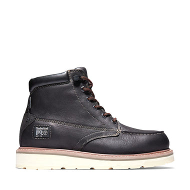 Timberland PRO Men's Gridworks 6" Waterproof EH Soft Toe Work Boots, TB1A29UP0011, Black