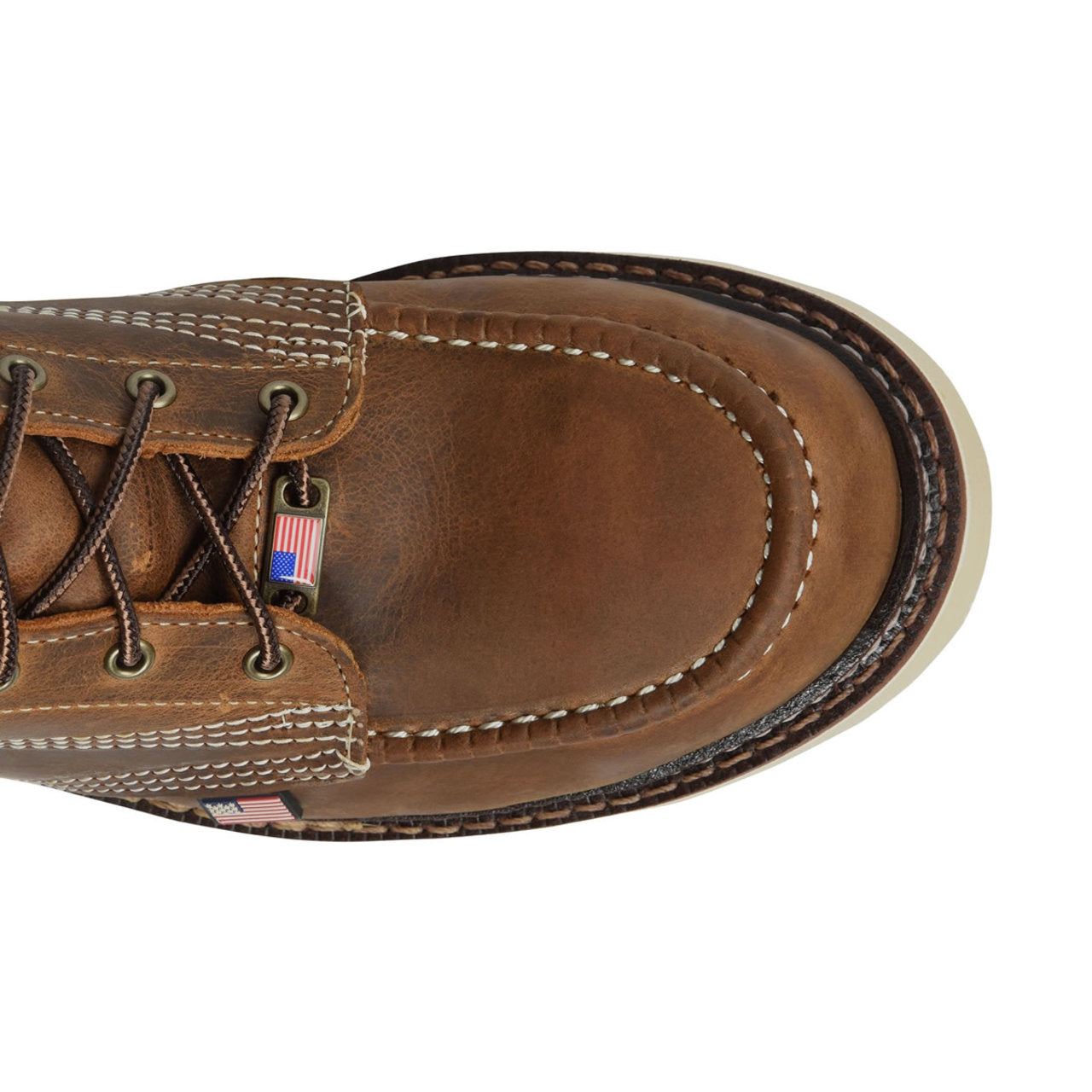 Carolina Men's Ferric USA 8" EH Soft Toe Boots, CA7016, Brown