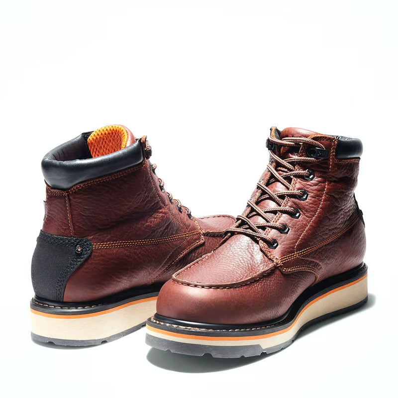 Timberland PRO Men's Gridworks 6" Waterproof EH Soft Toe Work Boots, TB1A1KRQ2141