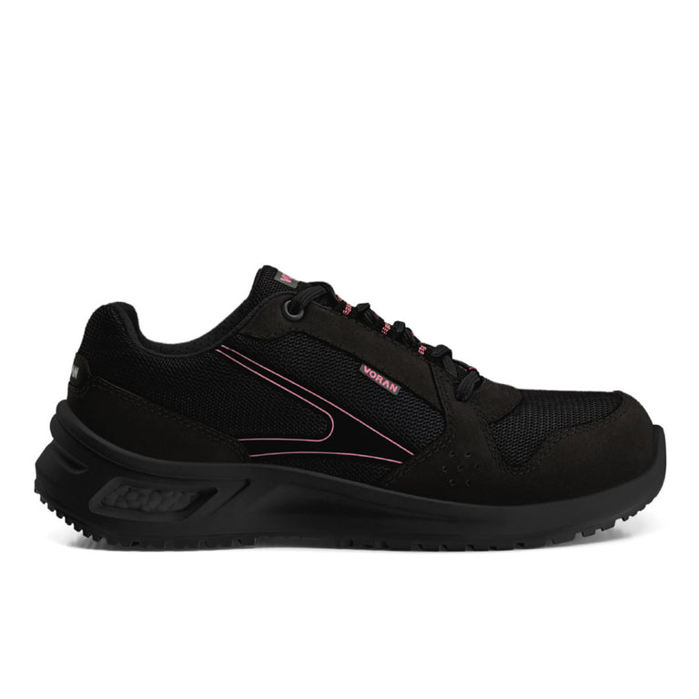VORAN Women's Sportsafe Energy 441N Safety Toe Shoes - Black
