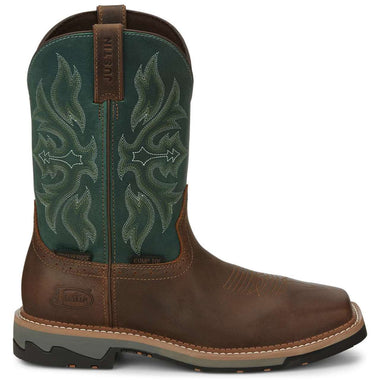 Justin Men's Bolt 11" Waterproof EH Composite Toe Boots, SE4105, Tan