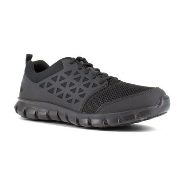 Reebok Men's Sublite Cushion Athletic ESD Soft Toe Work Shoes - RB4035
