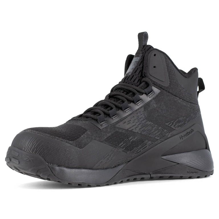 Reebok Men's Nano X1 Adventure Athletic Mid Cut EH Composite Toe Shoes, RB3484