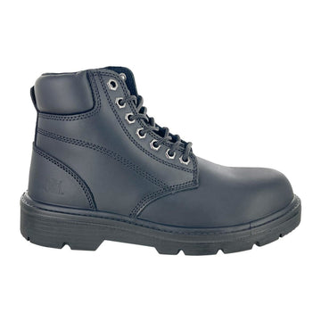 Safety Girl Women's Somerset 6" Waterproof EH PR Steel Toe Boots, Black - 15501-BLK