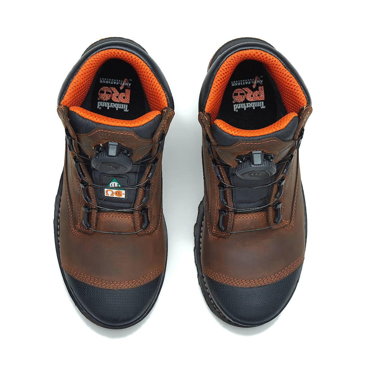 Timberland Men's Timberland PRO Boondock BOA 6" Composite Toe Work Boots, TB0A66KYEM41, Brown