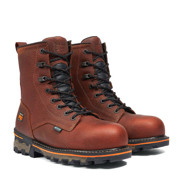Timberland PRO Men's Boondock 8" Waterproof EH Composite Toe Work Boots - TB11112A2101