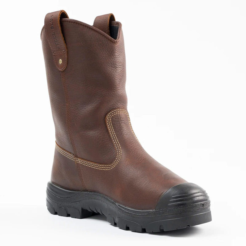 Steel Blue Men's Heeler Bump Cap 10" EH Met-Guard Steel Toe Boots, 862905, Oak