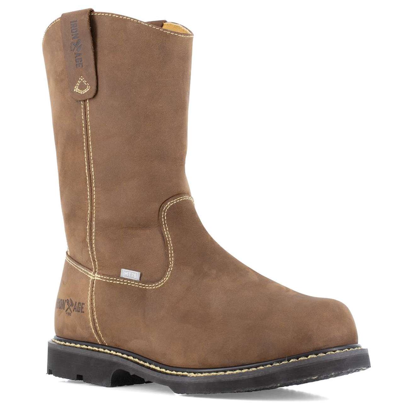 Iron Age Men's Groundbreaker 11" Pull-On with Internal Met Guard EH Composite Toe Boots - IA5094