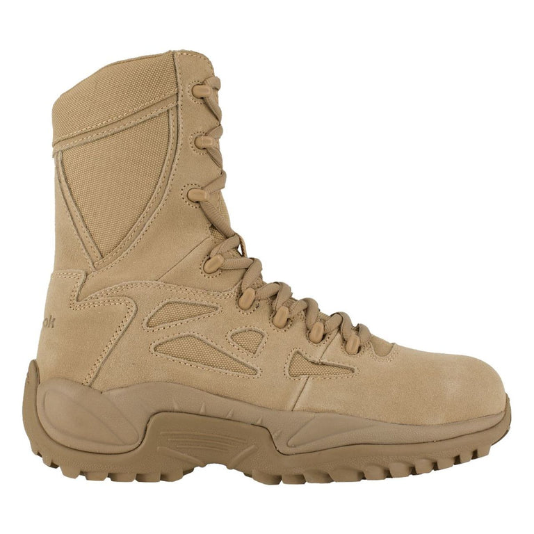 Reebok Men's Rapid Response RB 8" EH Composite Toe Stealth Boots, RB8894