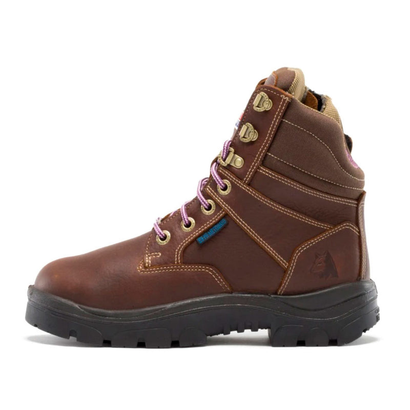 Steel Blue Ladies Southern Cross 6" EH Met-Guard Steel Toe Boots, 892853, Oak