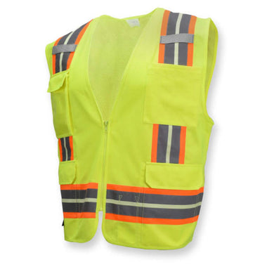 Radians SV6GL Type R Class 2 Glow-In-The-Dark Surveyor Vest