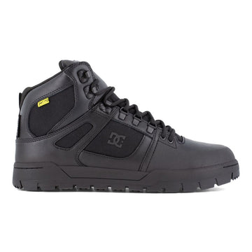 DC Work Crew Men's Pure Work Met Guard Composite Toe Safety Shoes, DC60604, Black