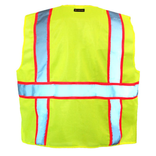 OccuNomix Type R Class 2 Hi-Vis Two-Tone Surveyor Safety Vest, LUX-ATRANS