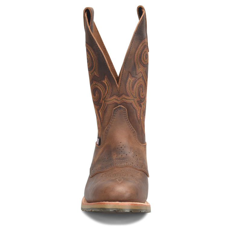 Double-H Men's 11" Rockdale Boots, DH4663, Brown