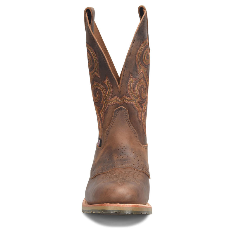 Double-H Men's 11" Rockdale Boots, DH4663, Brown