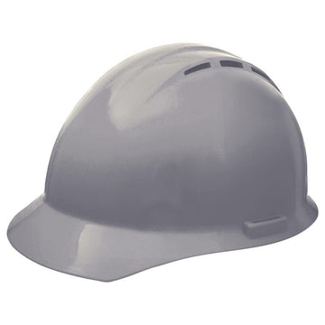 Delta Plus Americana Vented Cap Style Hard Hat, 4-Point Ratchet Suspension