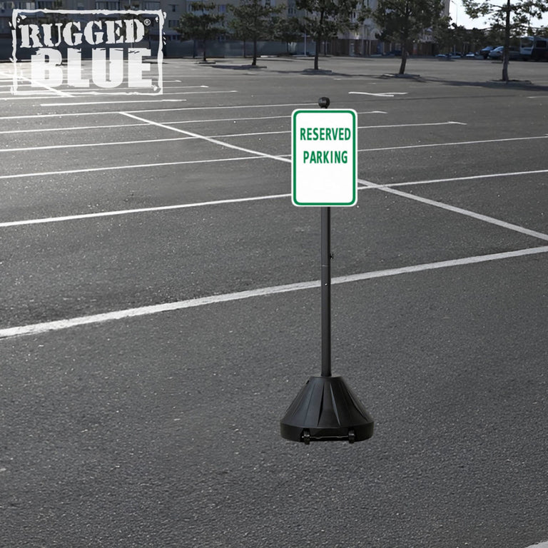 Reserved Parking Sign, 18 in x 12 in, Engineer Grade Reflective Aluminum