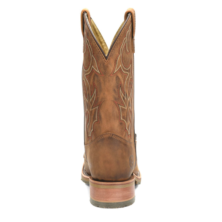 Double-H Men's Jase 11" Roper Soft Toe Boots, DH3560, Brown