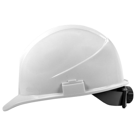 Custom Rugged Blue Defender Cap Style Hard Hat, 6-Point Ratchet Suspension, RBH200