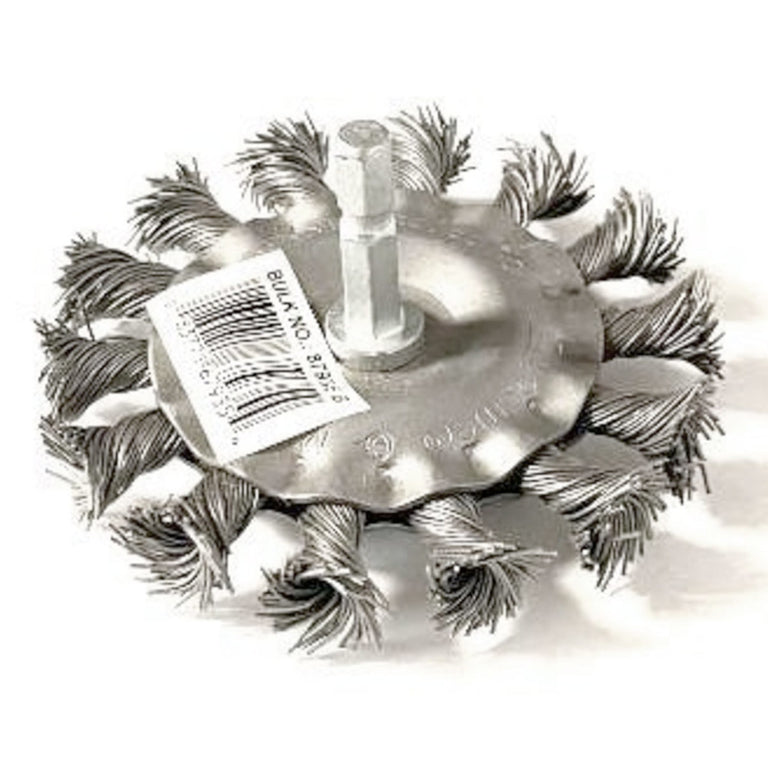 Eazypower 3" Knotted Wire Brushes with 1/4" Shank