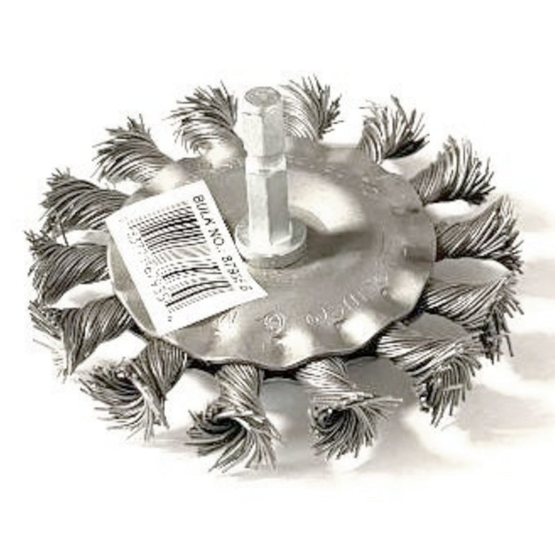 Eazypower 3" Knotted Wire Brushes with 1/4" Shank
