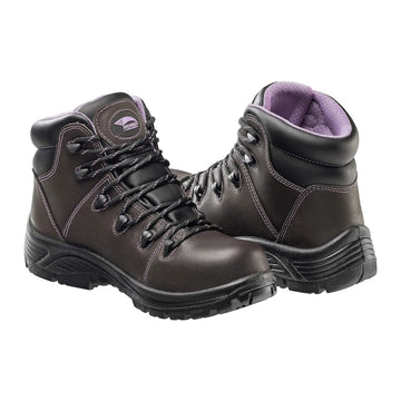 Avenger Women's Framer Hiker Waterproof EH Composite Toe Boots, A7123, Brown