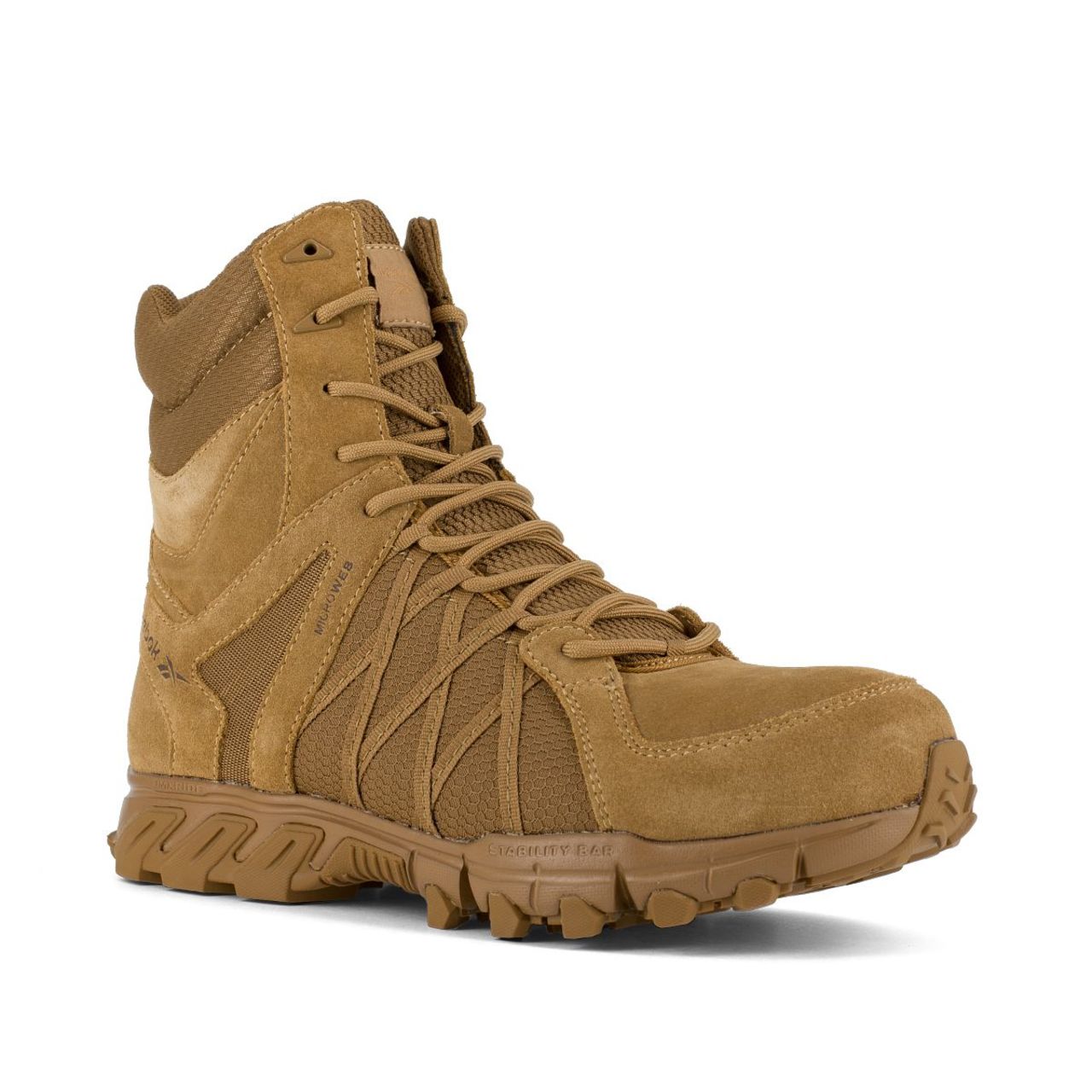 Reebok Men's 8" Trailgrip Tactical EH Composite Toe Tactical Boots, RB3460