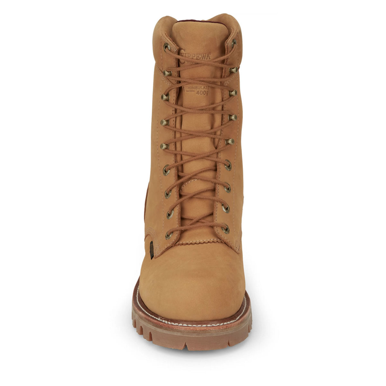 Chippewa Men's Super DNA 9" Logger EH Waterproof Insulated Steel Toe Boots, 59417, Tan