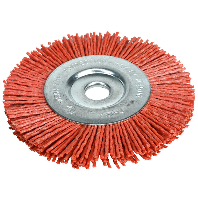 Eazypower 4" Coarse Nylon Brush for 1/2" Arbor