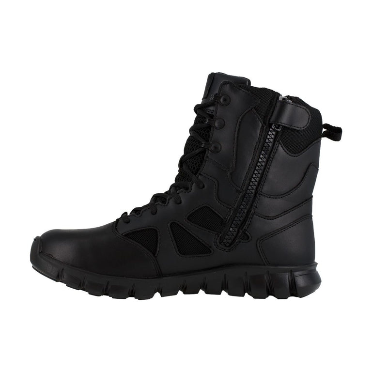 Reebok Men's 8" Sublite Cushion Tactical EH Soft Toe Waterproof Boots, RB8806