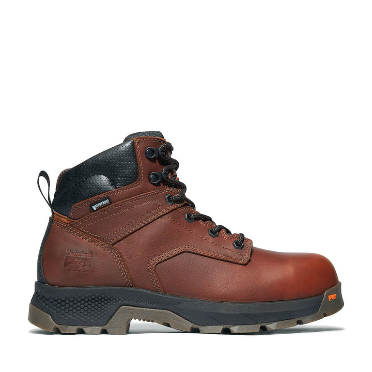 Timberland PRO Men's TiTAN EV 6" Waterproof EH Composite Toe Work Boots, TB1A42FY2141