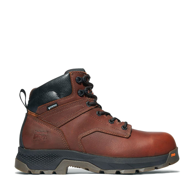 Timberland PRO Men's TiTAN EV 6" Waterproof EH Composite Toe Work Boots, TB1A42FY2141