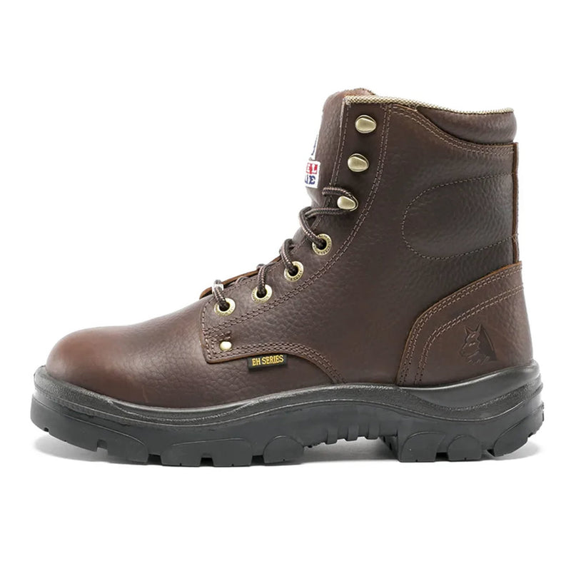 Steel Blue Men's Argyle 6" Waterproof EH Soft Toe Boots, 810952, Oak