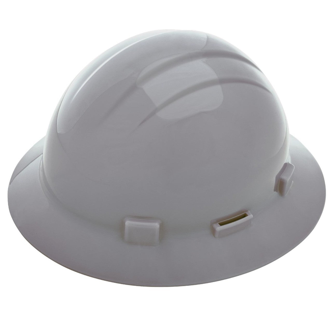 Delta Plus Americana Full Brim Slotted Hard Hat, 4-Point Ratchet Suspension