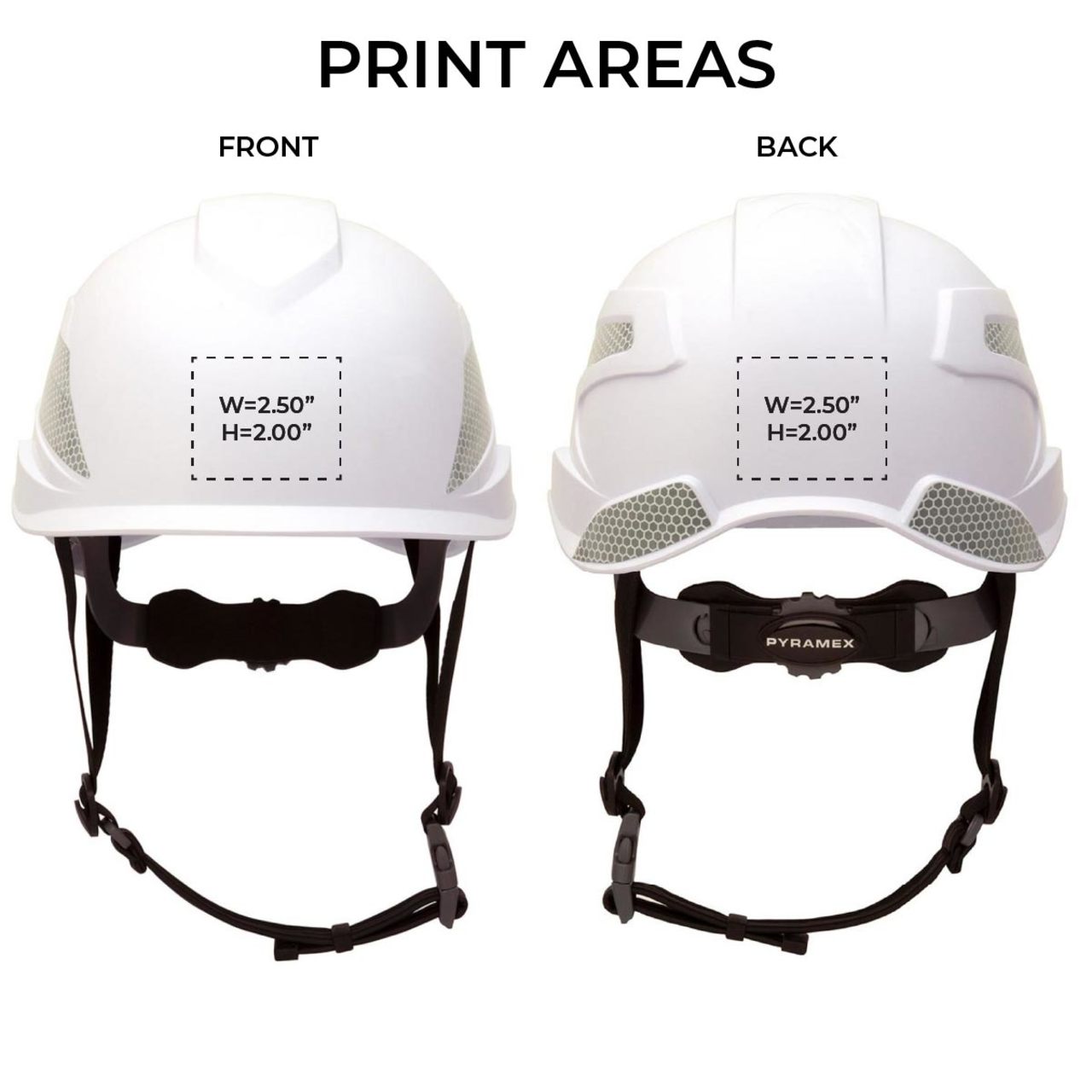 Custom Pyramex Ridgeline XR7 Safety Helmet