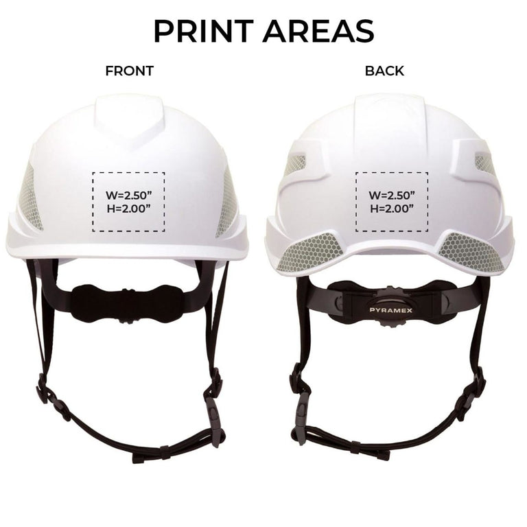 Custom Pyramex Ridgeline XR7 Safety Helmet