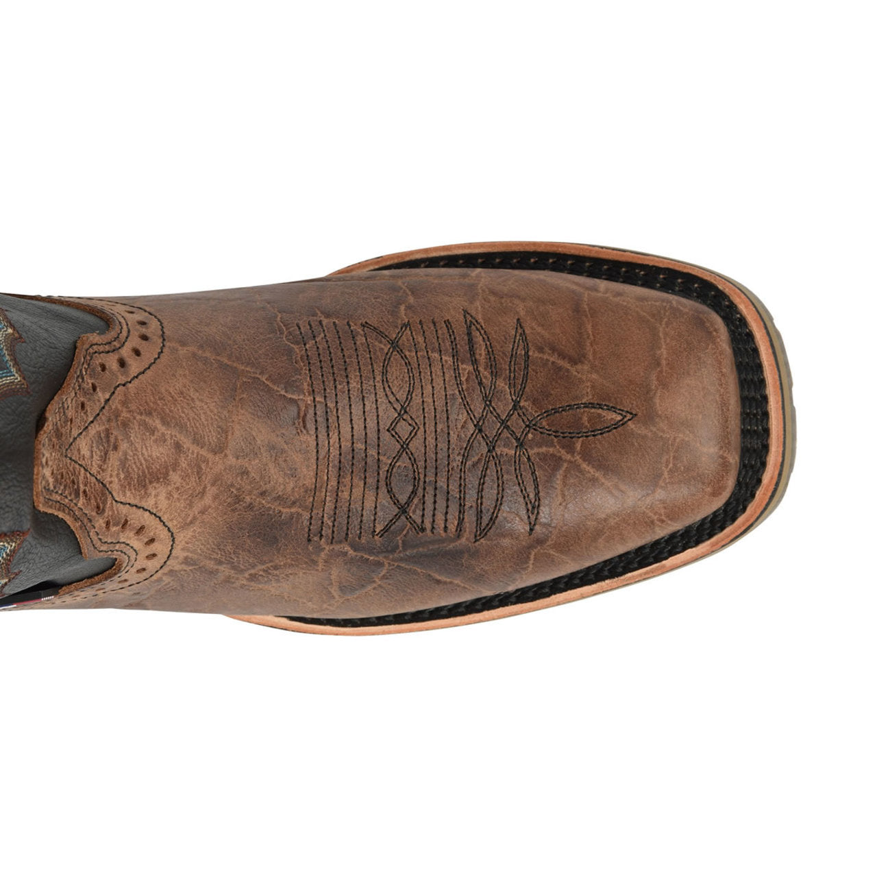 Double-H Boots Men's Grissom 12" Roper Soft Toe Boots, DH4644, Brown