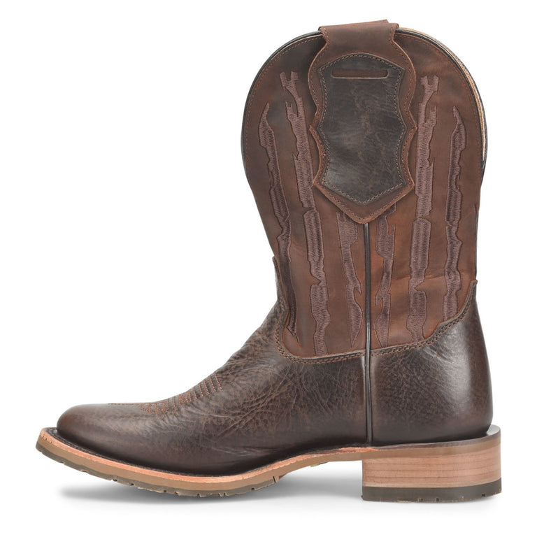 Double-H Boots Men's Beryl 11" Stockman Soft Toe Boots, DH7032, Brown