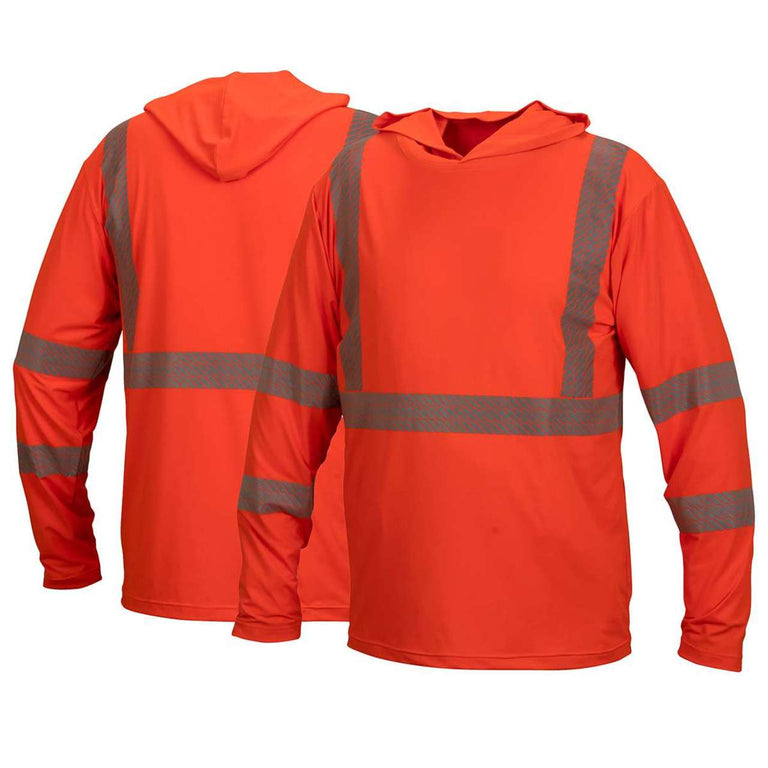 Pyramex RLPH1 Type R Class 3 Hi-Vis Lightweight Hoodie