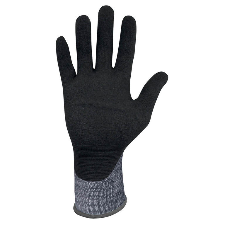 General Electric GG217 Micro Foam Nitrile Dipped Gloves, Gray